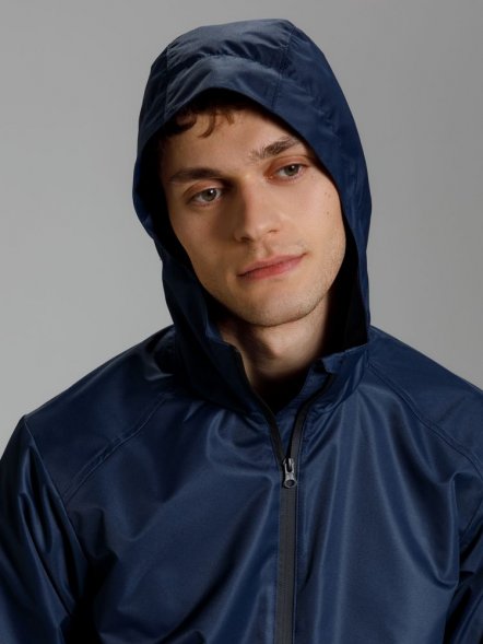 Куртка унисекс Nordvind DWR, темно-синяя 