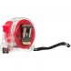 Рулетка Selvaksi, 3 м, красная 