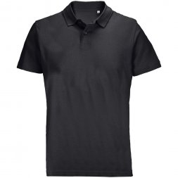 Рубашка поло унисекс Pulse, черная