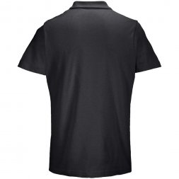 Рубашка поло унисекс Pulse, черная