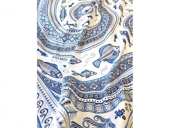 Платок Белое море. Мезень 