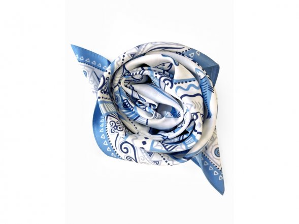 Платок Белое море. Мезень 