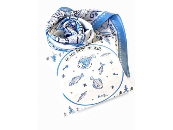 Платок Белое море. Мезень 