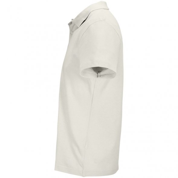 Рубашка поло унисекс Pulse, молочно-белая 