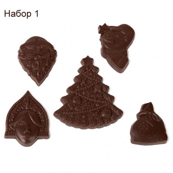 Набор фигурного шоколада Choco New Year на заказ 