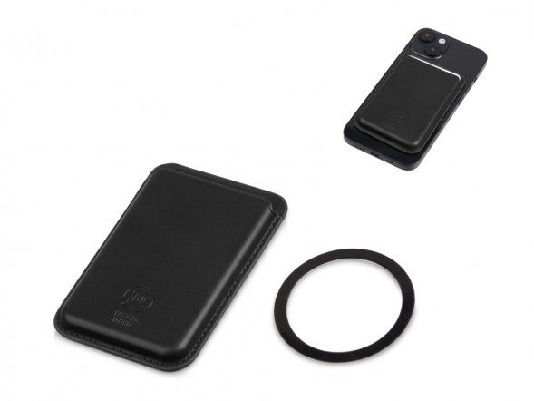 Магнитный картхолдер Cairo, черный 