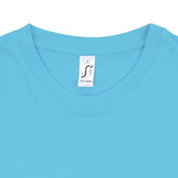 Футболка унисекс Regent 150, бирюзовая 