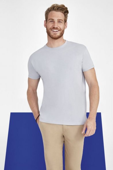 Футболка унисекс Regent 150, бирюзовая 