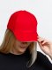 Бейсболка Long Beach, красная с белым 