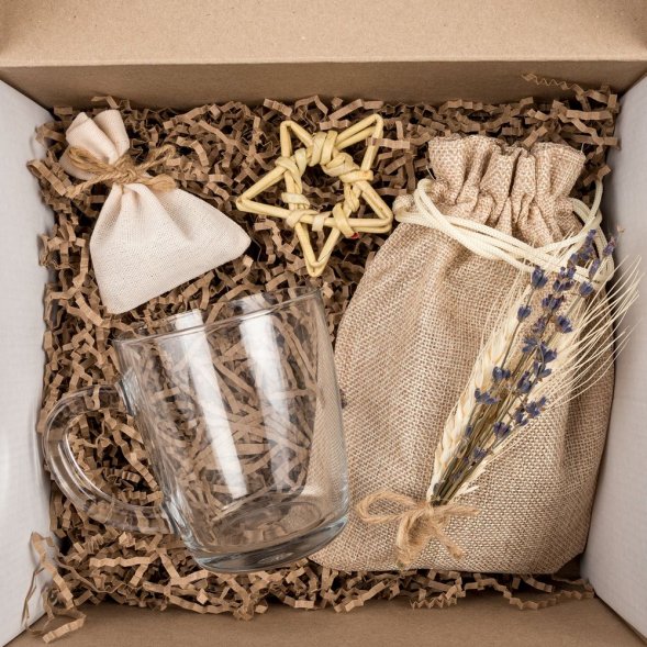 Бумажный наполнитель Chip, крафт 