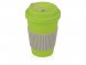 Термокружка Muffin из натуральных волокон, зеленое яблоко 