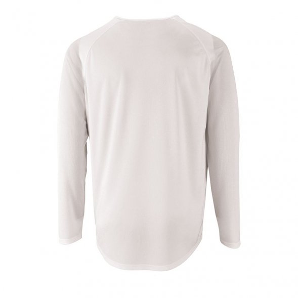 Футболка с длинным рукавом Sporty LSL Men, белая 