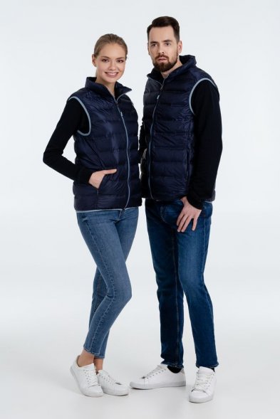 Жилет унисекс Harlosh Comfort, темно-синий 