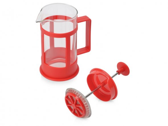 Пластиковый френч-пресс Savor, 350 мл, красный 