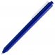 Ручка шариковая Pigra P03 Mat, темно-синяя с белым 