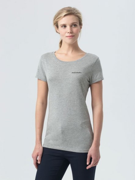 Футболка женская «Серые будни», серый меланж 