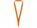 Ланъярд из RPET с карабином, оранжевый 
