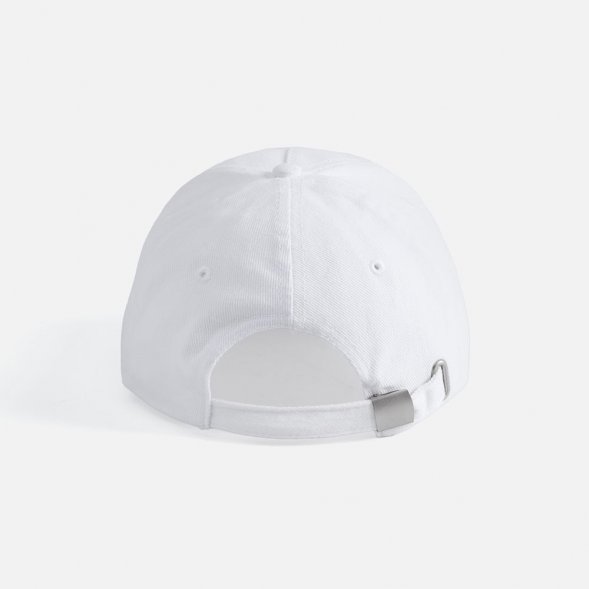 Бейсболка Long Beach, белая с темно-синим 