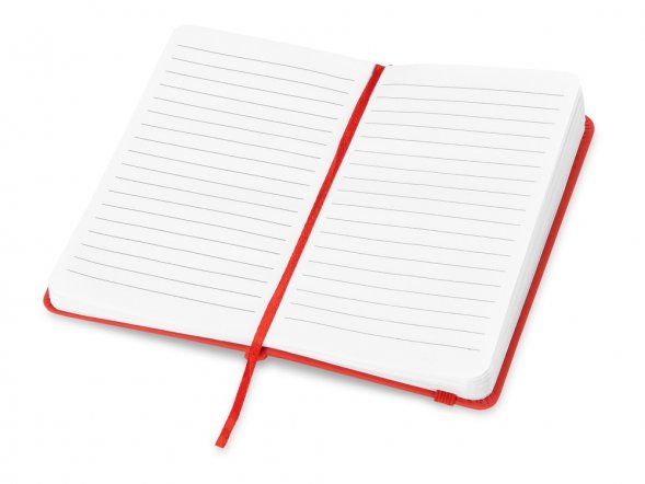 Блокнот A7 Rainbow S, красный 