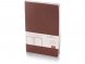 Ежедневник А5 недатированный Megapolis Flex, коричневый 