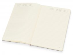 Ежедневник А5 недатированный Megapolis Flex, коричневый