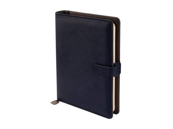 Ежедневник недатированный В5 Toscana, темно-синий 