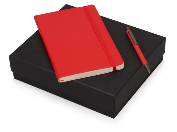 Подарочный набор Moleskine Van Gogh с блокнотом А5 Soft и ручкой, красный 