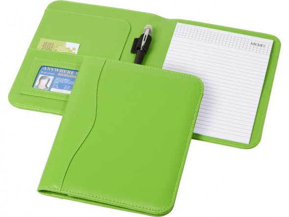 Папка A5 Ebony, зеленое яблоко 