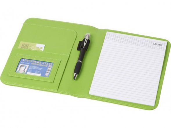 Папка A5 Ebony, зеленое яблоко 