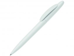 Антибактериальная шариковая ручка Icon green, белый