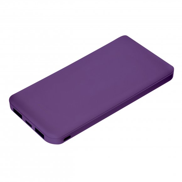 Внешний аккумулятор Elari Plus 10000 mAh, фиолетовый 