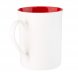 Керамическая кружка Astra, белый/красный 