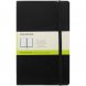 Записная книжка Moleskine Classic Large, без линовки, черная