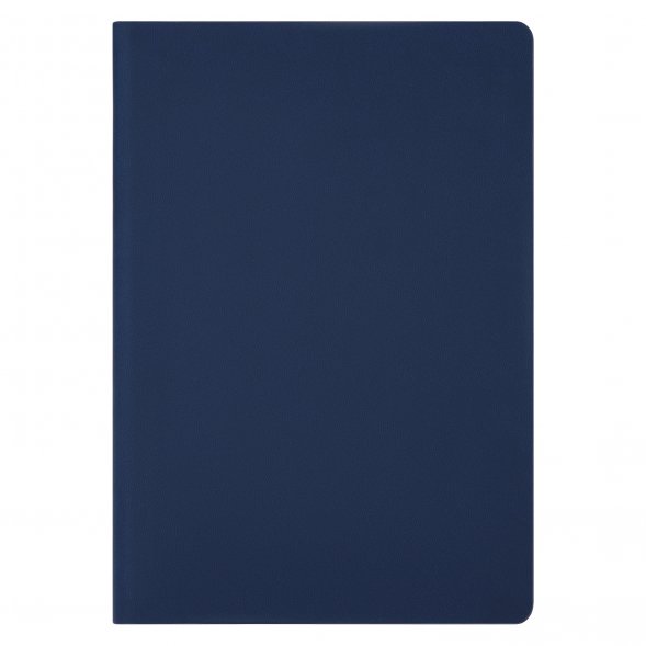 Ежедневник Latte soft touch недатированный, синий 