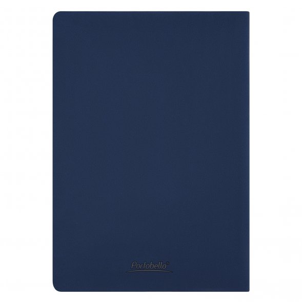 Ежедневник Latte soft touch недатированный, синий 