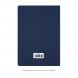 Ежедневник Latte soft touch недатированный, синий 