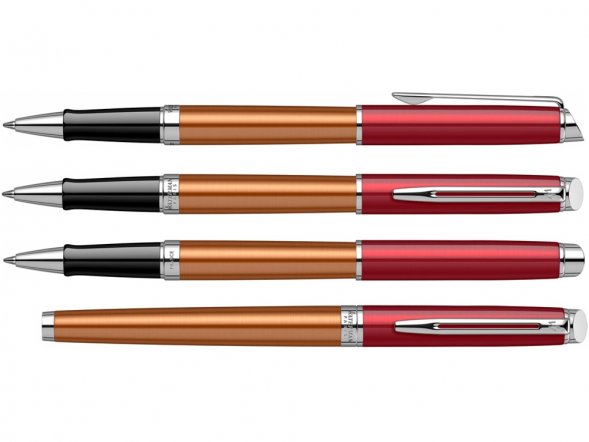 Ручка роллер Waterman Hemisphere French riviera VERMILLON в подарочной коробке 