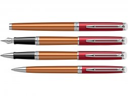 Ручка роллер Waterman Hemisphere French riviera VERMILLON в подарочной коробке