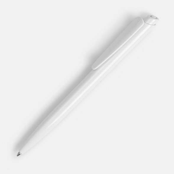 Ручка шариковая Senator Dart Polished, белая 