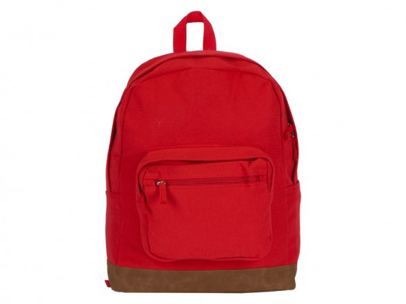 Рюкзак Shammy с эко-замшей для ноутбука 15, красный 