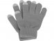 Перчатки для сенсорного экрана, серый, размер S/M 