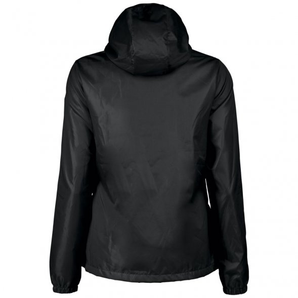 Ветровка женская Fastplant черная 