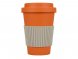 Термокружка Muffin из натуральных волокон, оранжевый 