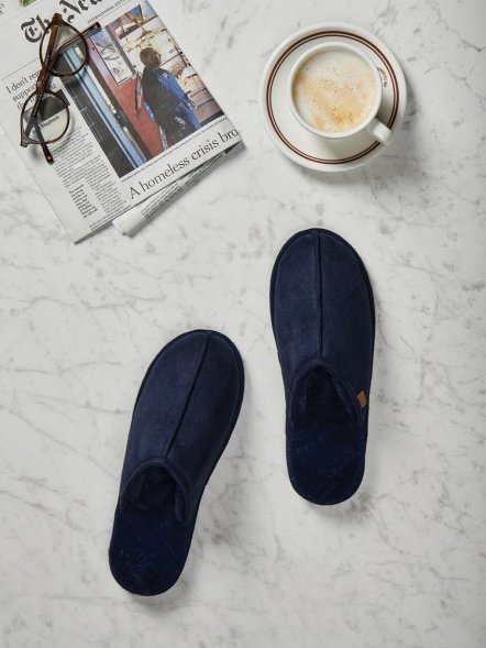 Тапочки Waltor, темно-синие 