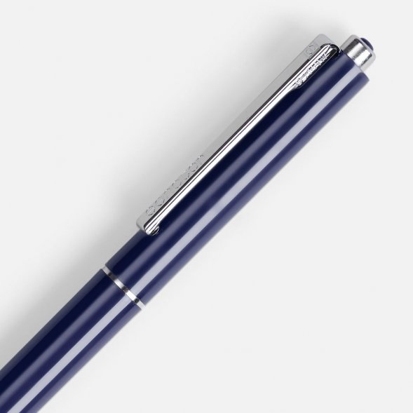 Ручка шариковая Senator Point, ver.2, темно-синяя 