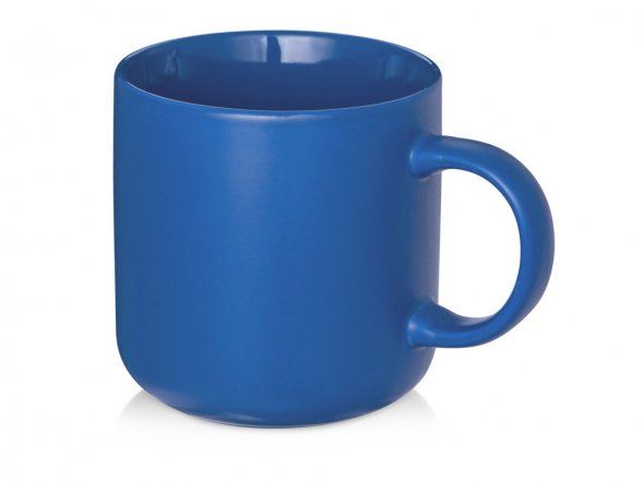 Кружка матовая Rita, 410мл, синий 