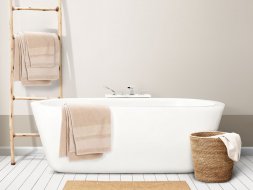 Полотенце Molan, большое, бежевое