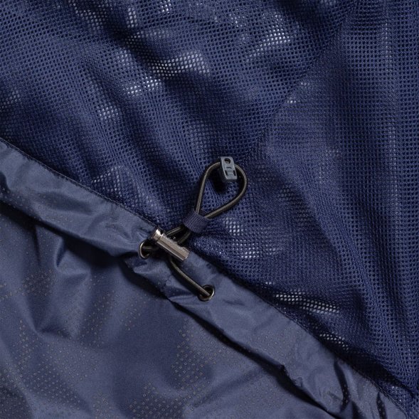 Ветровка светоотражающая Lattvind, темно-синяя 