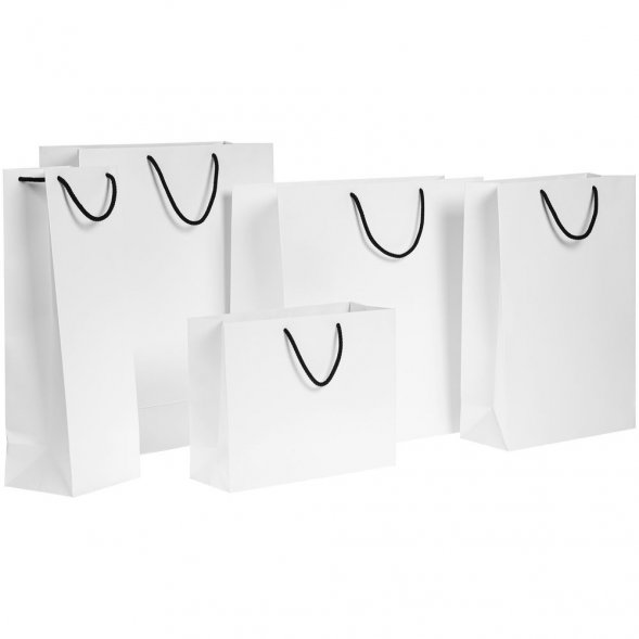 Ручки Corda для пакета L, черные 