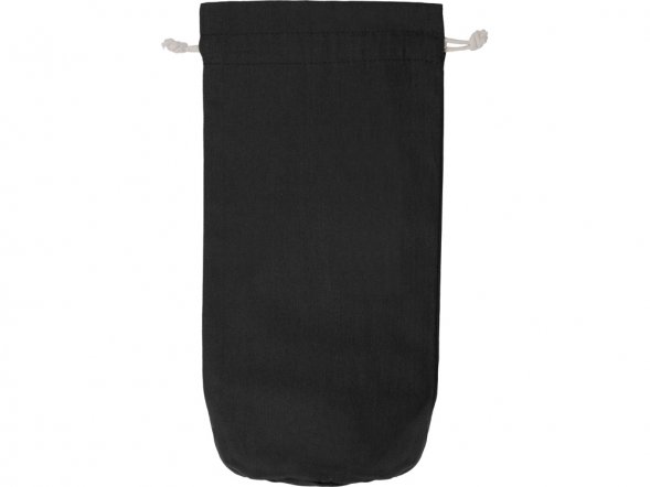 Хлопковая сумка для вина, черный 